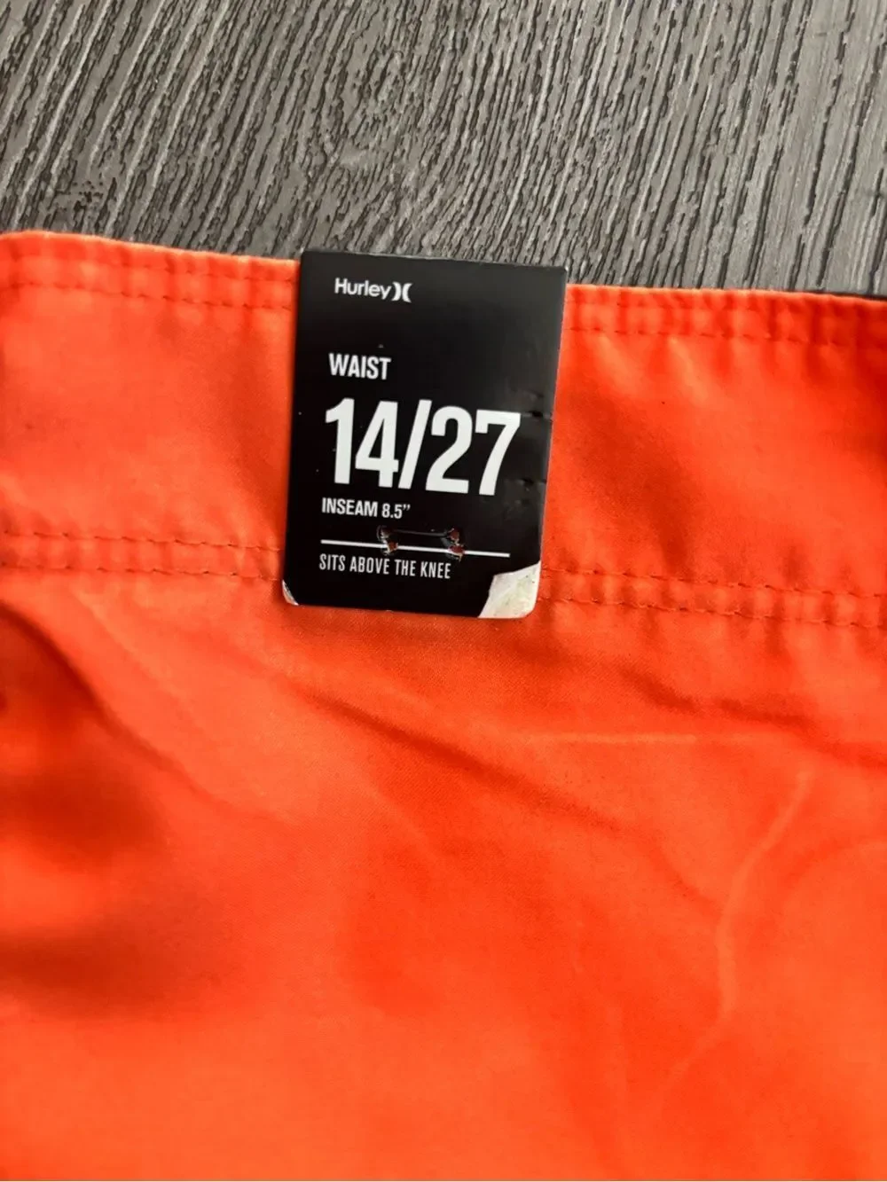 Hurley boys Orange to Yellow Gradient Boardshorts